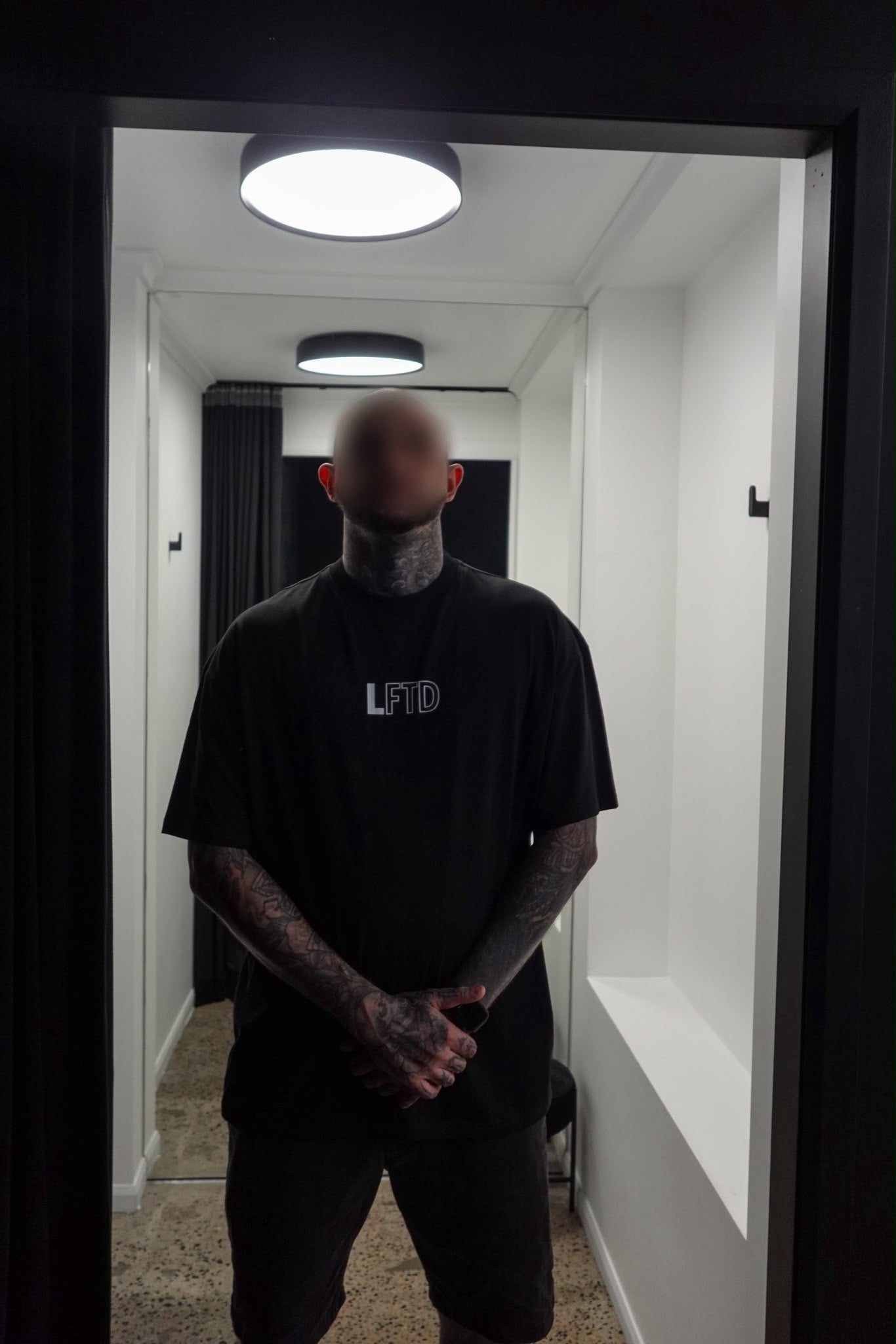 BLOCK LOGO OVERSIZED TEE