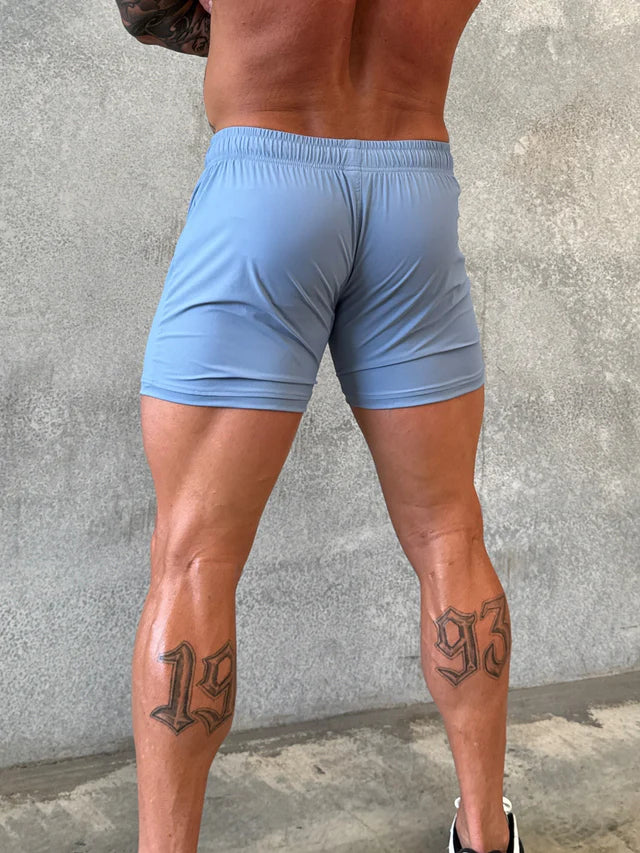 DELLA SQUAT SHORT - BLUE