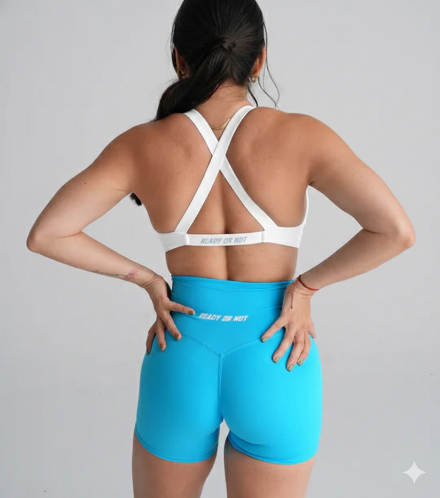 IGNITE SPORTS CROP - WHITE