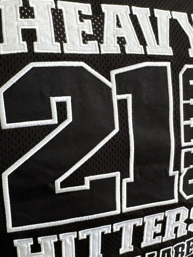 TRADEMARK JERSEY TANK - BLK/WHT