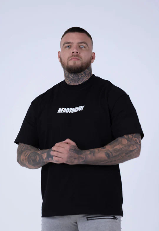 IGNITE 1.03 OVERSIZED TEE - BLK