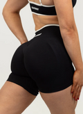 CAYSARA SHORTS - BLK/WHT