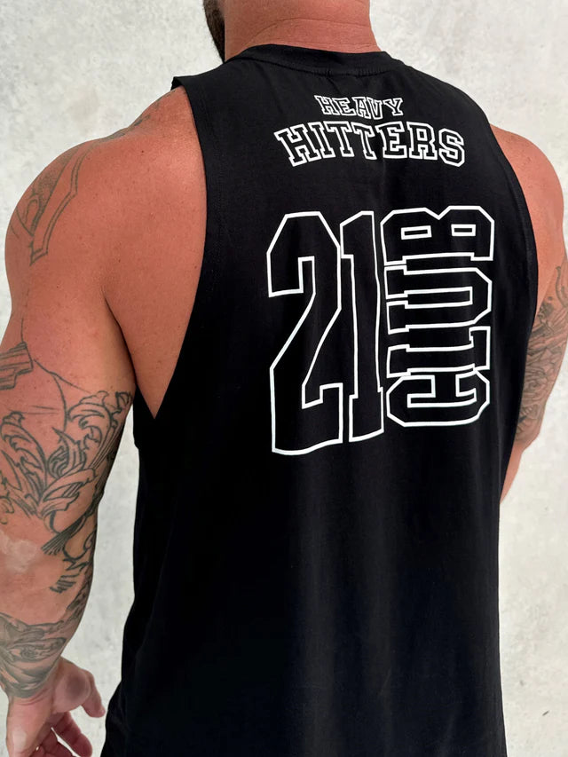 MATCH LOGO TANK - BLACK