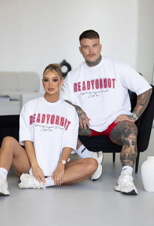 LIGHTWGHT DEPT TEE - WHITE