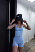 LFTD BASICS HALTER SINGLET- CLOUD