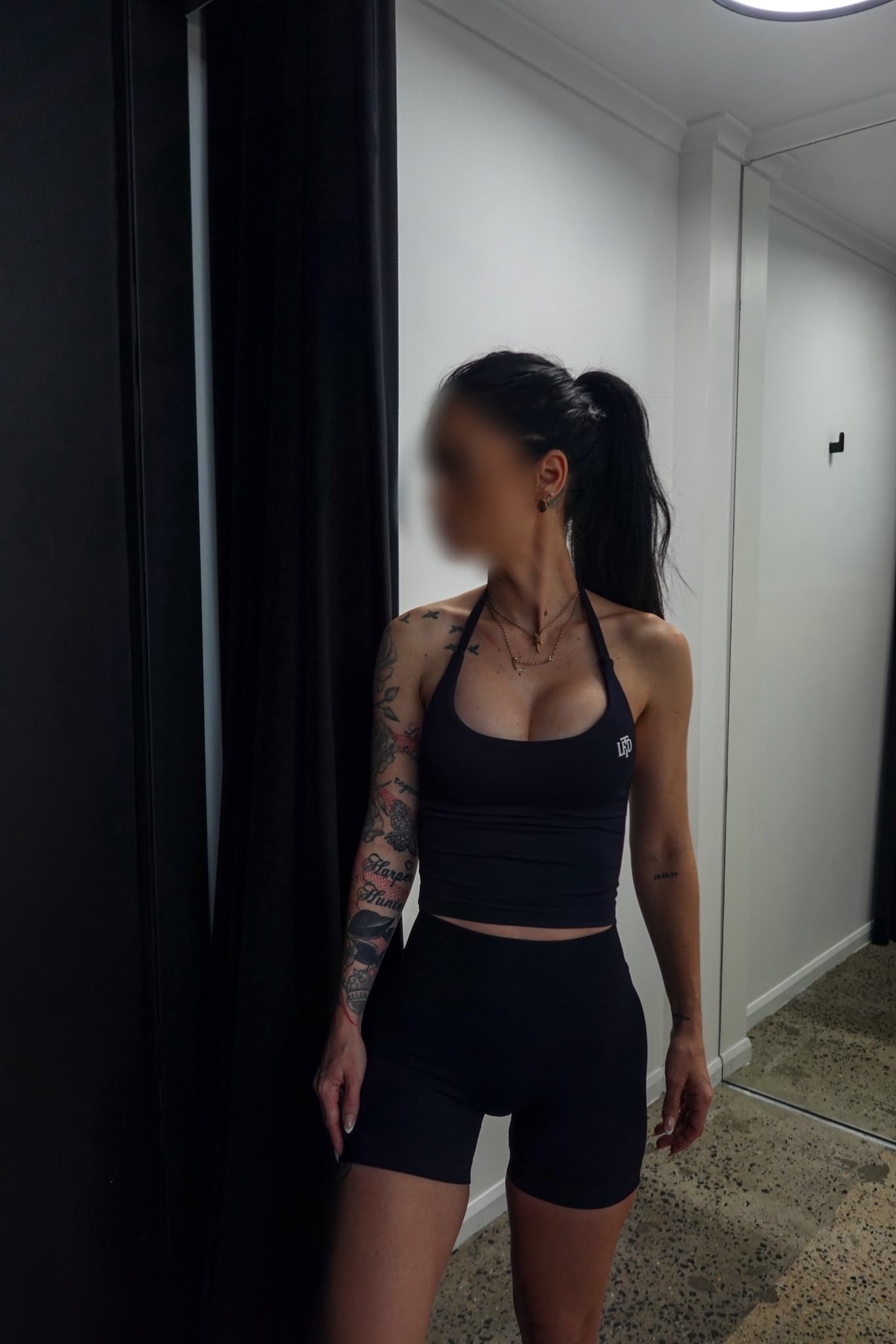 LFTD BASICS HALTER SINGLET