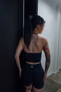 LFTD BASICS BOOTY SHORTS- BLACK