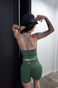 LFTD BASICS BOOTY SHORTS- SAGE