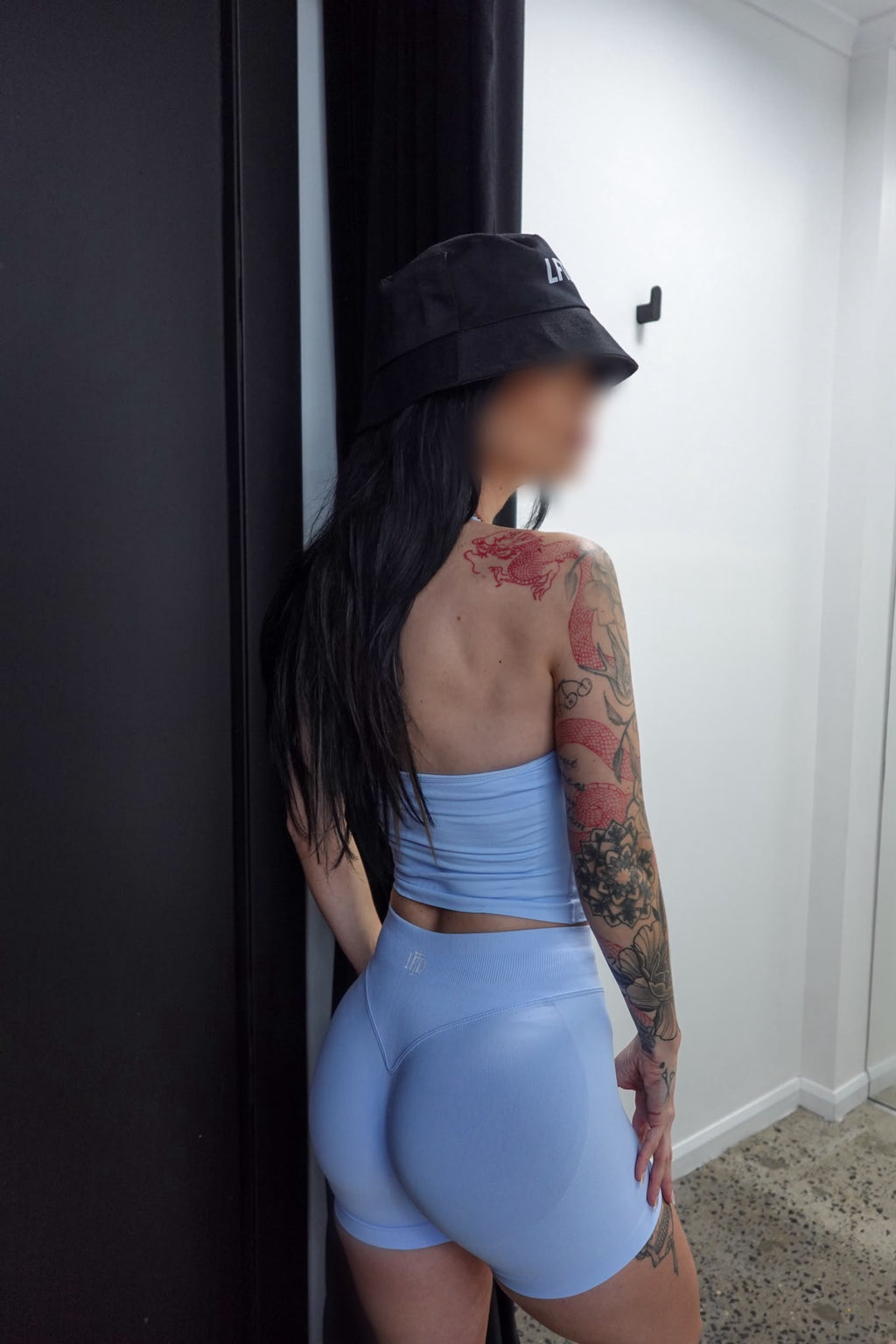 LFTD BASICS HALTER SINGLET- CLOUD
