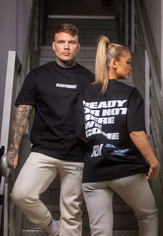IGNITE 1.03 OVERSIZED TEE - BLK