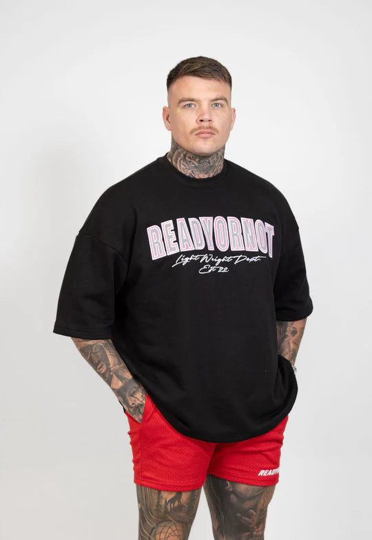 LIGHTWGHT DEPT TEE - BLACK