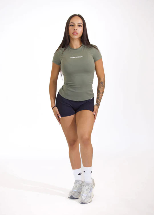 ESSENTIAL WOMENS TEE - KHAKI