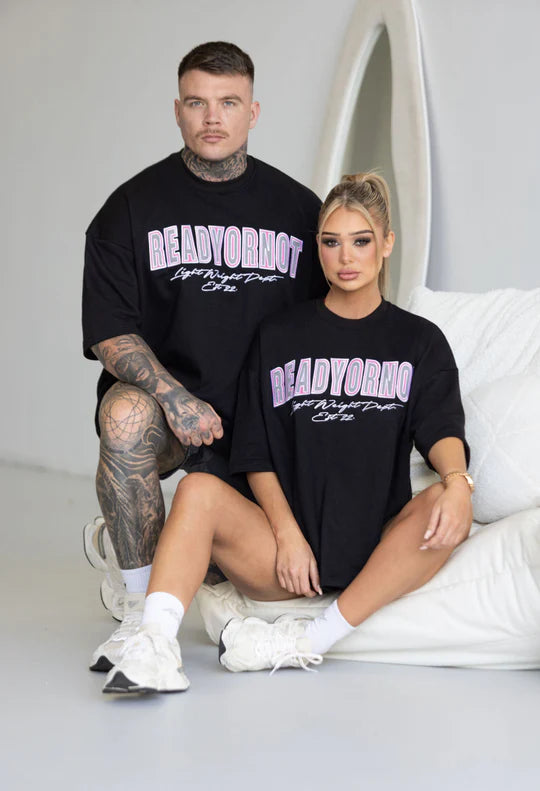 LIGHTWGHT DEPT TEE - BLACK