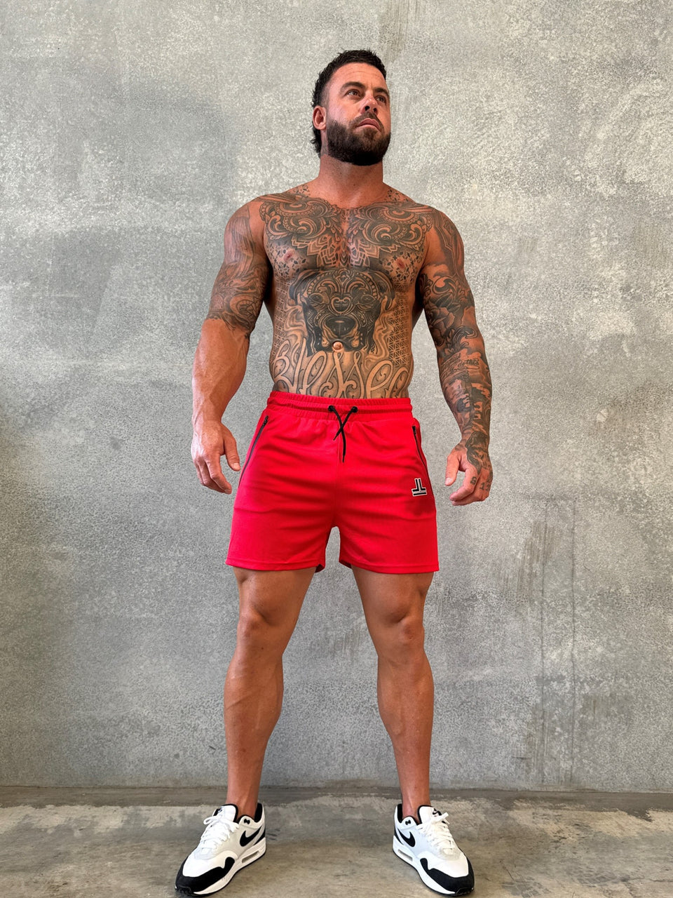 GAME ON SHORTS - RED
