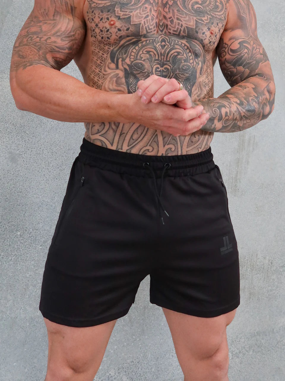 GAME ON SHORTS - BLK/BLK