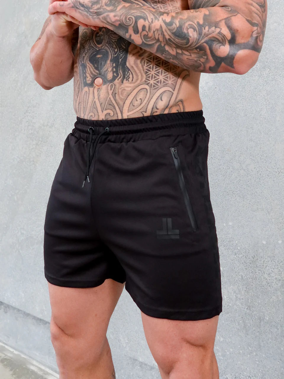 GAME ON SHORTS - BLK/BLK