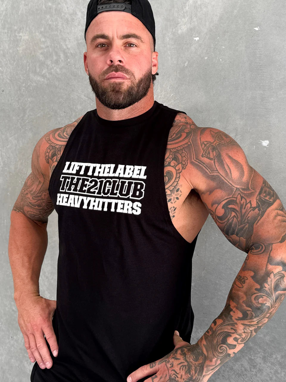 TRADEMARK TANK - BLK/WHT