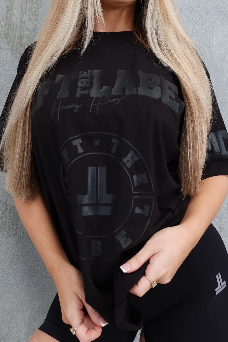 PRINTS TEE - BLK