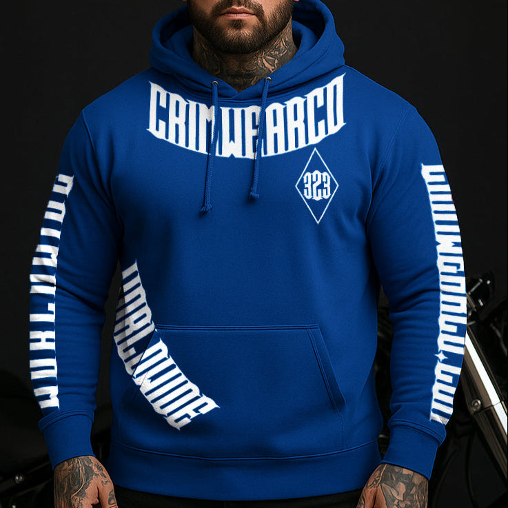 CRIMWEAR BLUE HOODIE