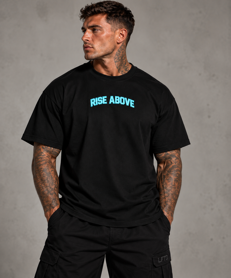 OG Luxe Tee – Black/Teal