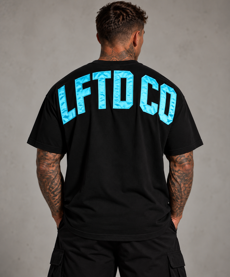 OG Luxe Tee – Black/Teal