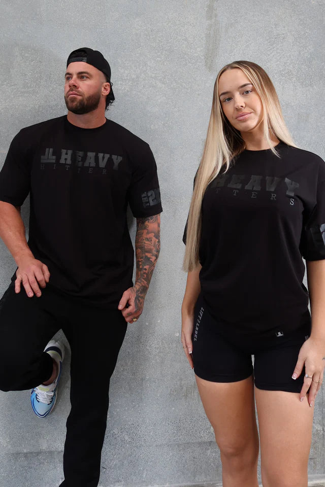 TEAM HITTER TEE - BLACK