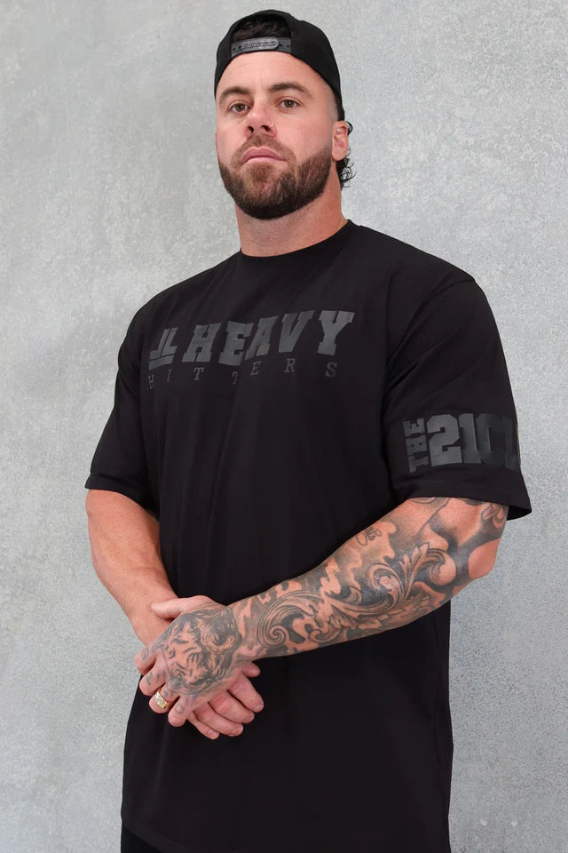 TEAM HITTER TEE - BLACK