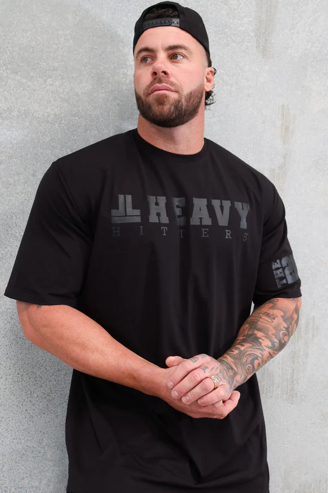 TEAM HITTER TEE - BLACK
