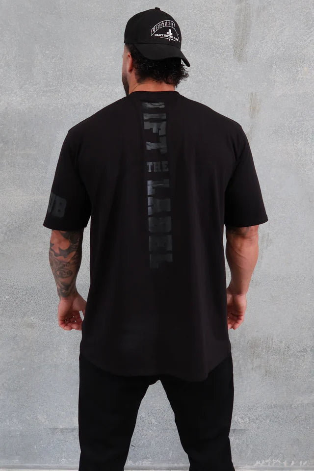 TEAM HITTER TEE - BLACK