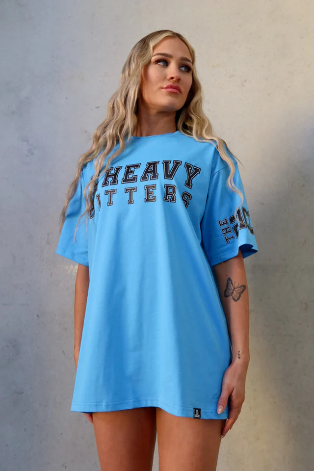 TEAM HITTER TEE - BLUE