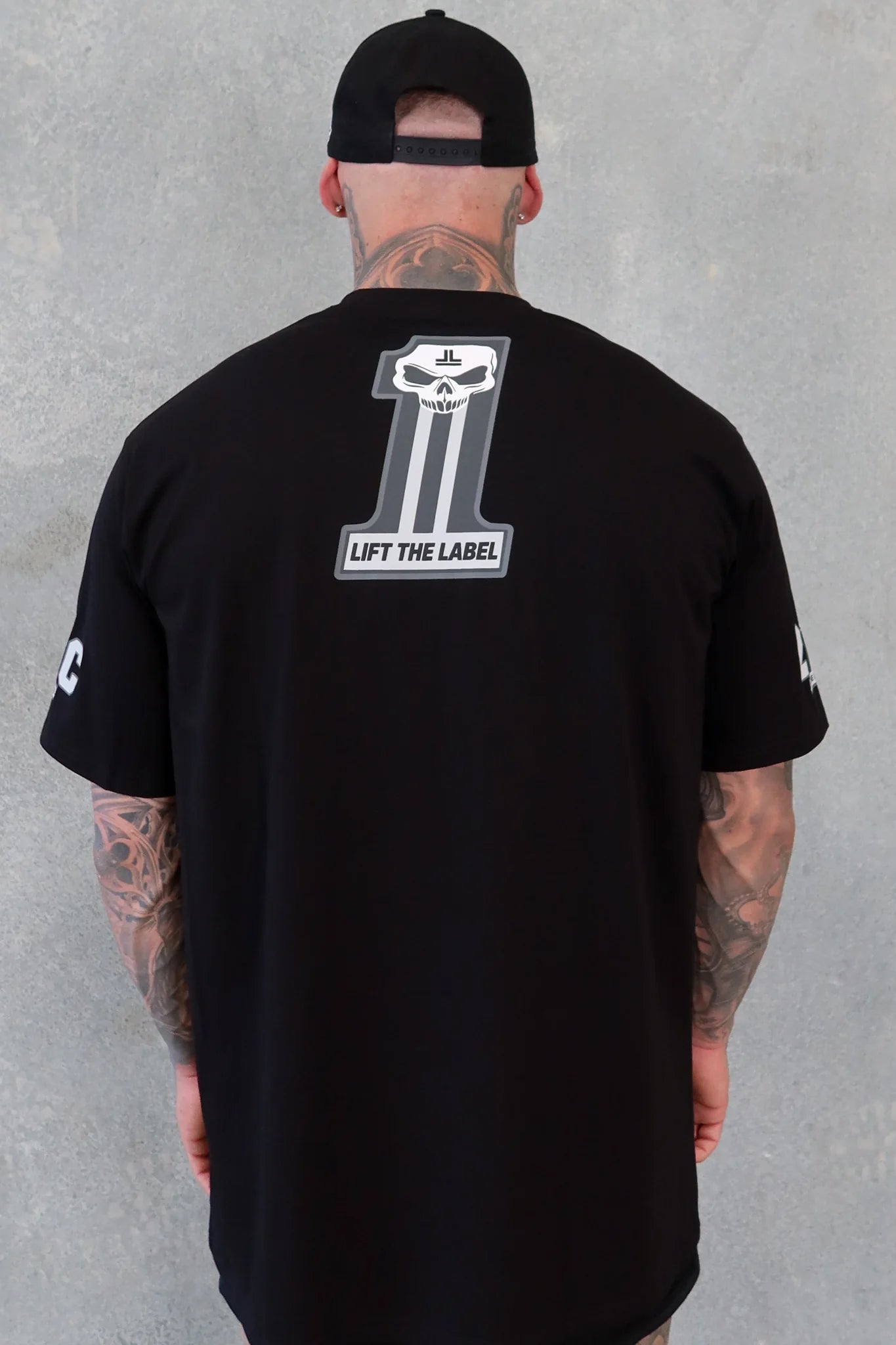 21C TEE BLACK/GREY
