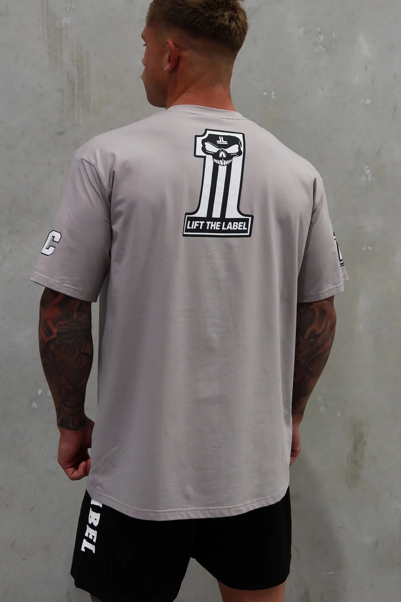 21C TEE - STONE GREY