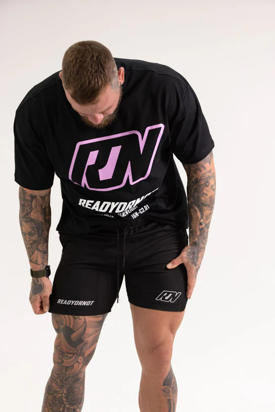 AURA MENS SHORTS - BLACK