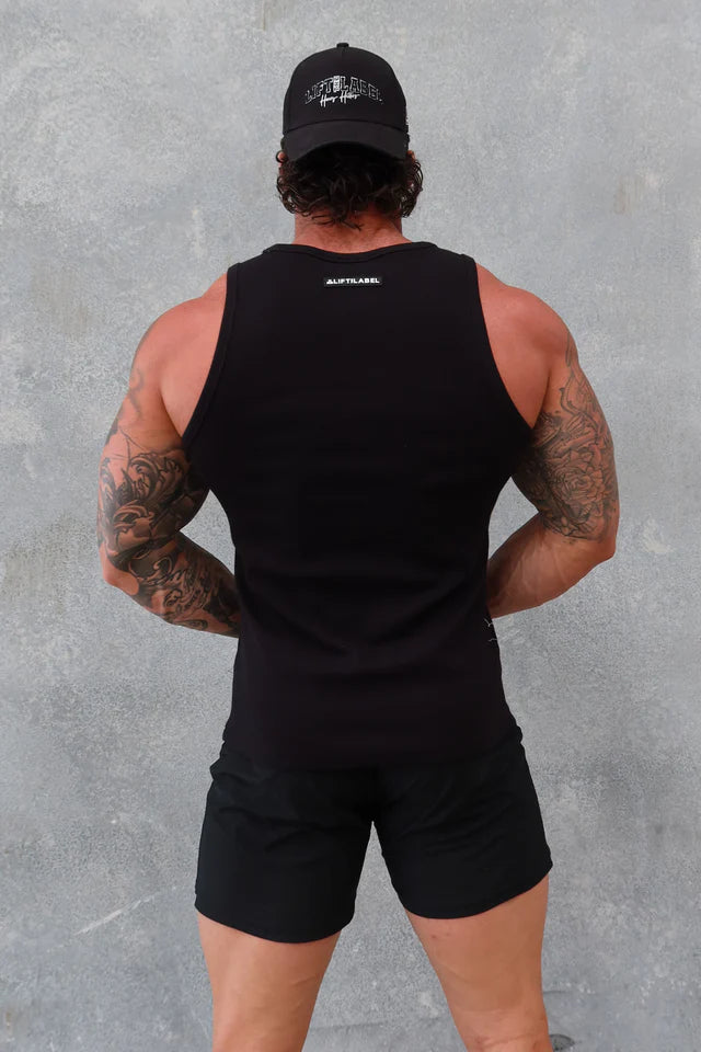 BEATER SINGLET BLACK