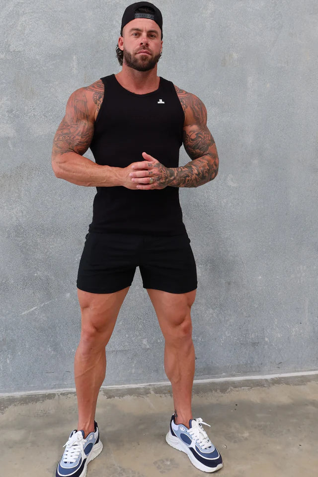 BEATER SINGLET BLACK