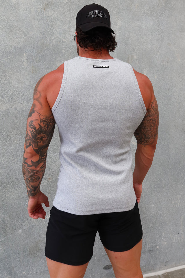 BEATER SINGLET GREY