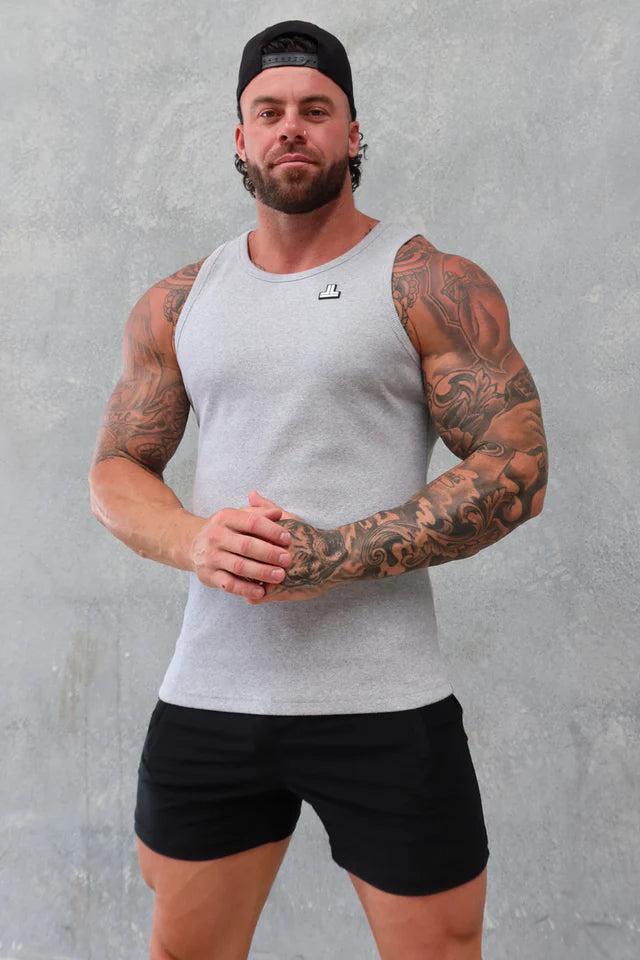 BEATER SINGLET GREY