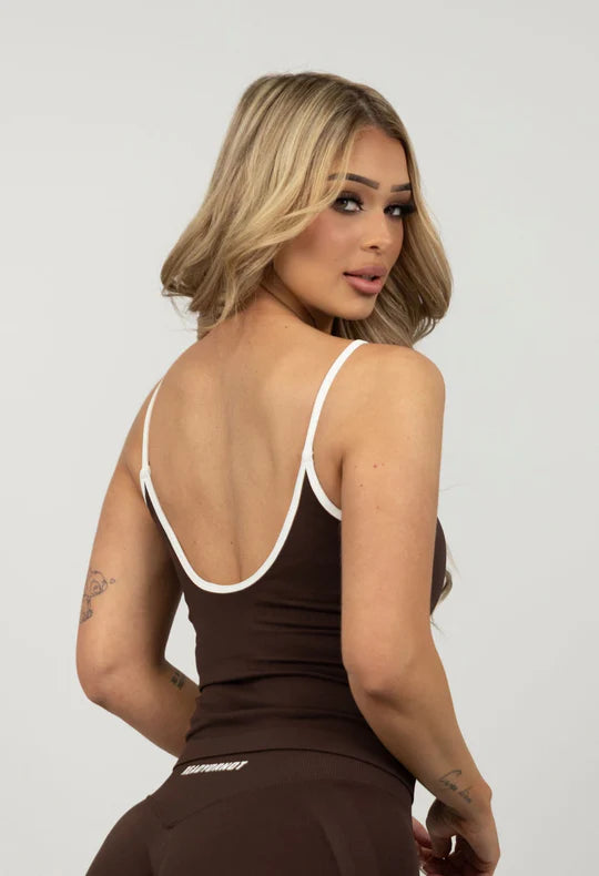 CAYSARA CAMI SINGLET - BROWN