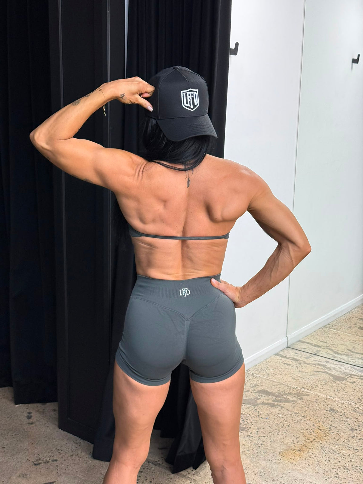 LFTD BASICS BOOTY SHORTS- SHARK