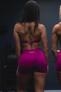 KALI BOOTY SHORTS - BERRY