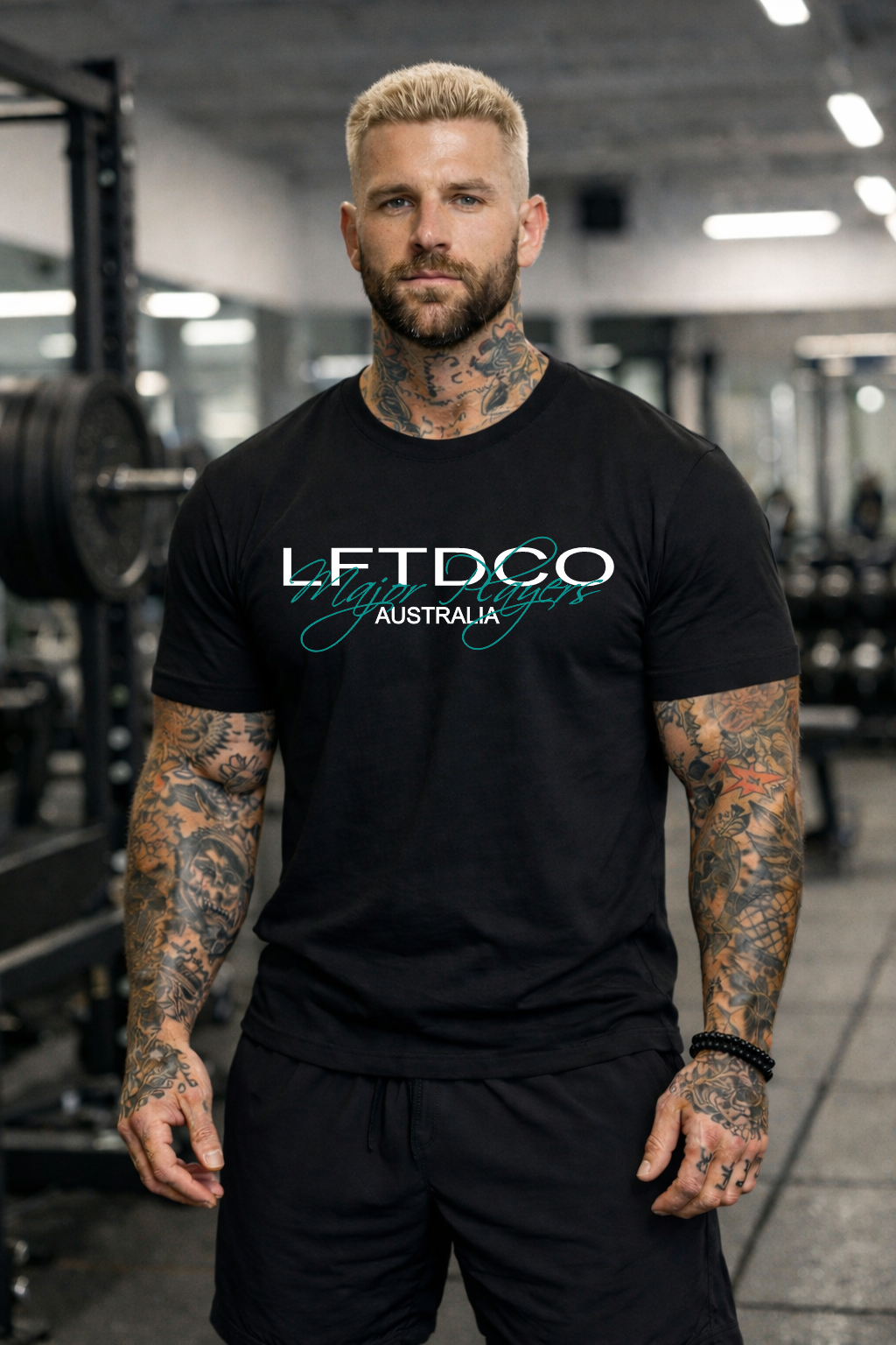 SIGNATURE TEE - BLACK